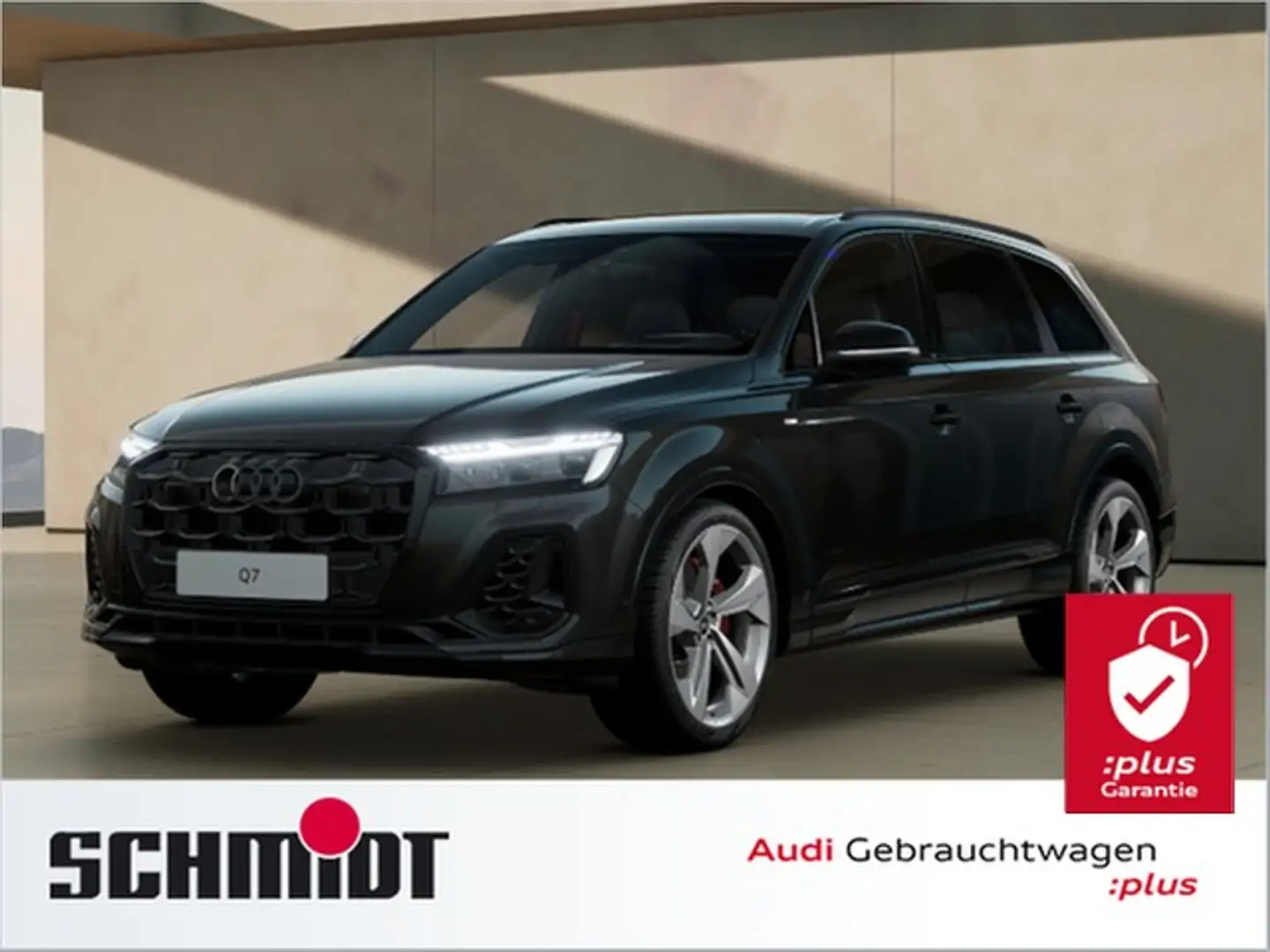 Audi Q7 55 TFSI quattro S line LM22 Laserlicht Pano AHK... Schwarz - 1