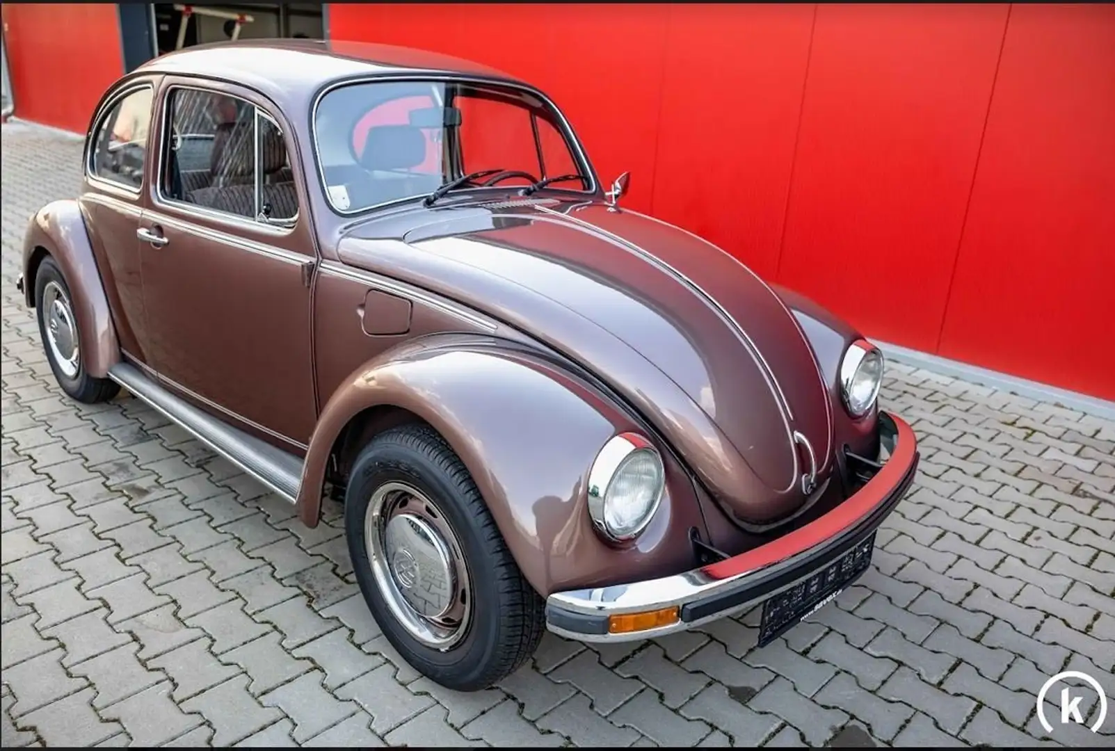 Volkswagen Käfer Sondermodell "Aubergine", orig. 26.070 km,Garantie Oranje - 1