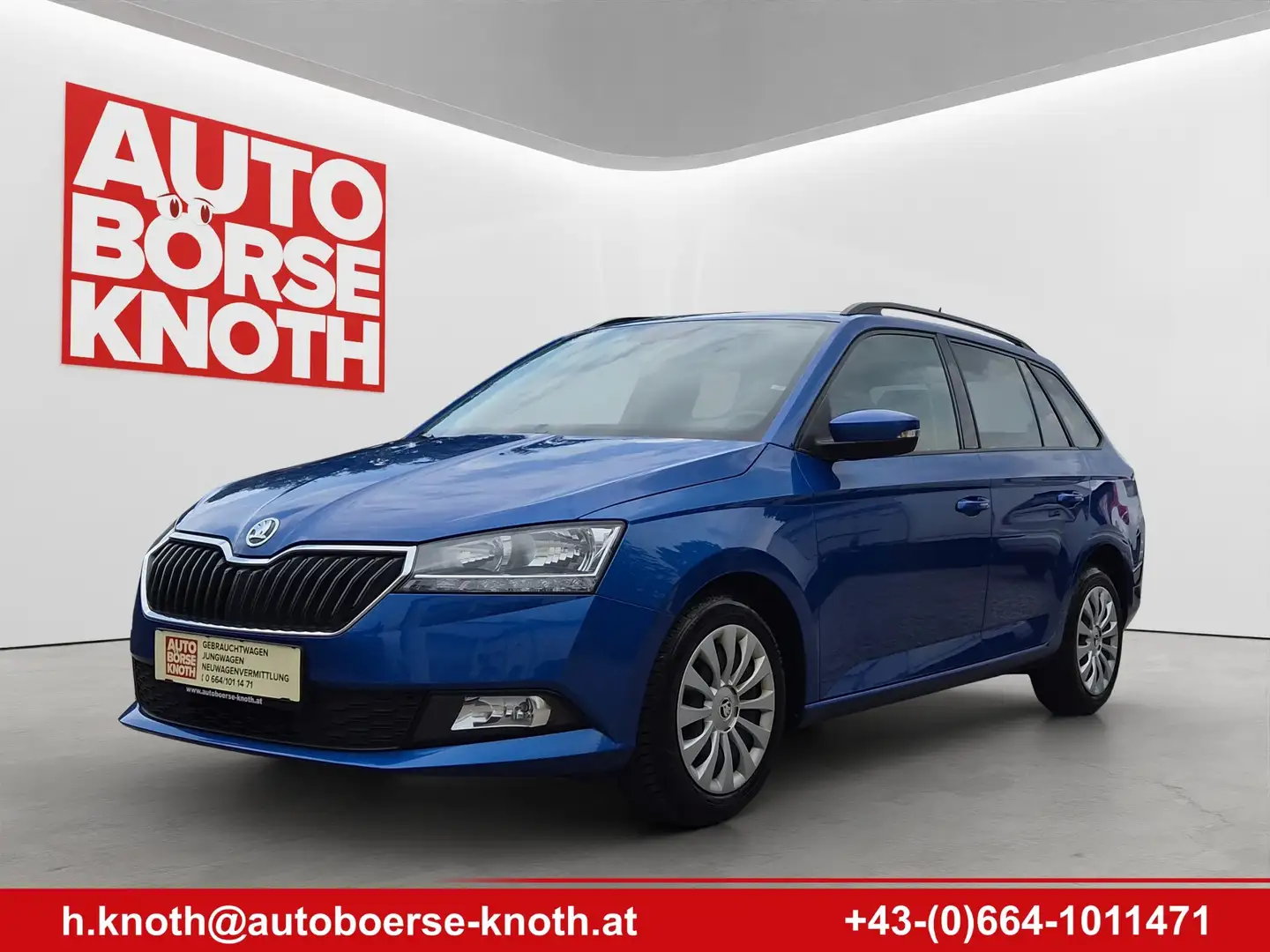 Skoda Fabia Ambition, Sitzheizung, Apple Car-Play, PDC... Blau - 2