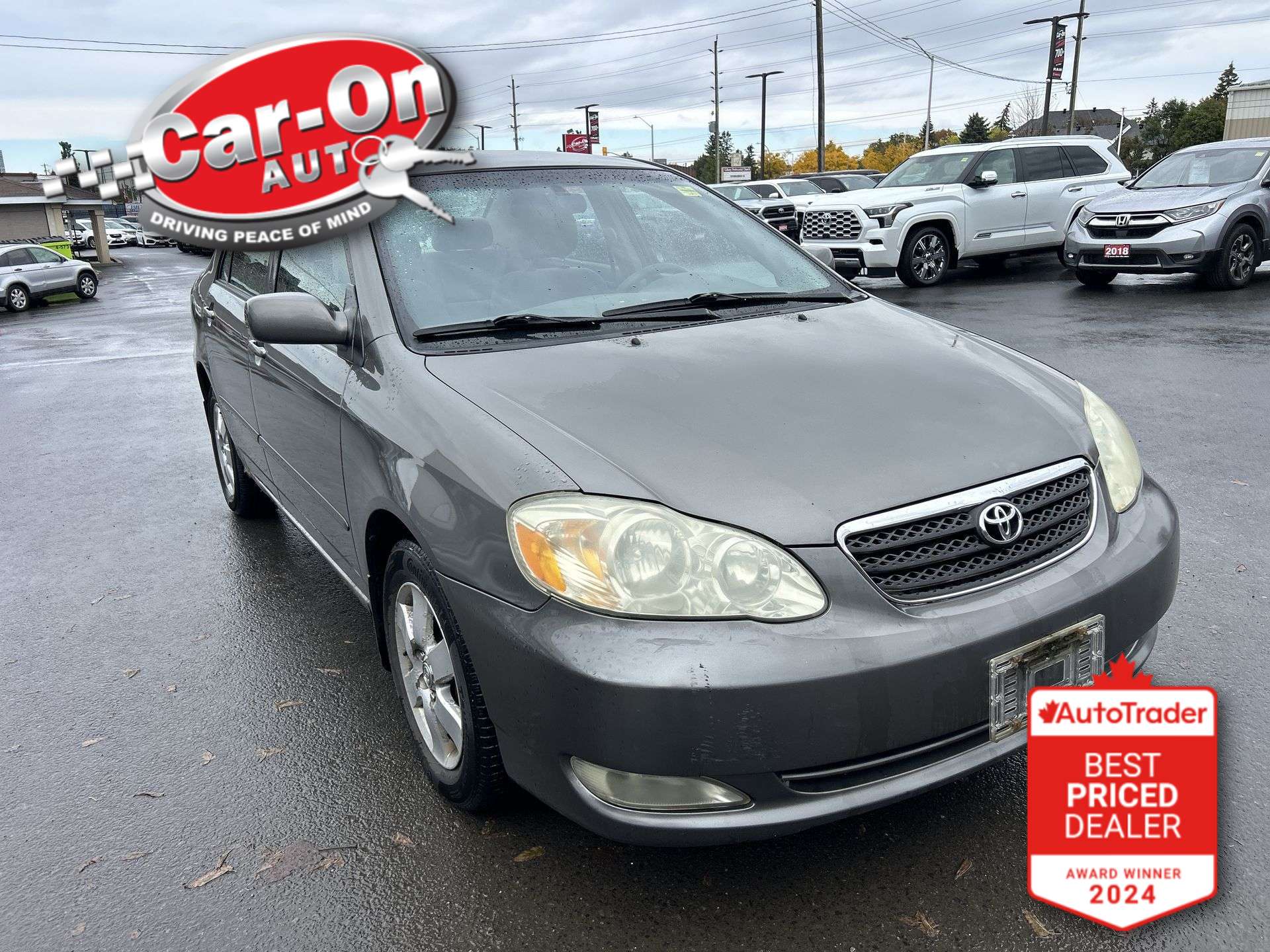 Gray 2006 Toyota Corolla Sedan Automatic