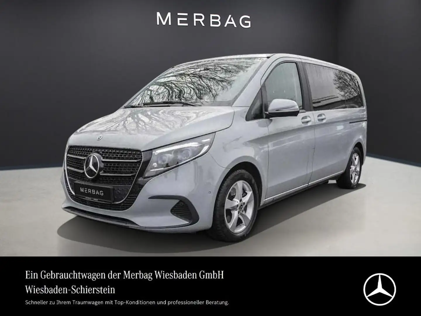 Mercedes-Benz V 220 RWD STYLE kompakt Kamera Totwink.-Ass. Grau - 1