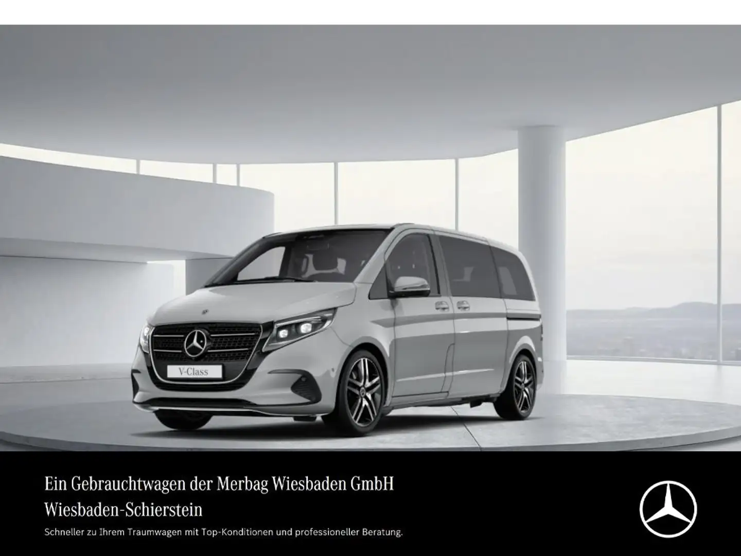 Mercedes-Benz V 220 RWD STYLE kompakt Kamera Totwink.-Ass. Grau - 1