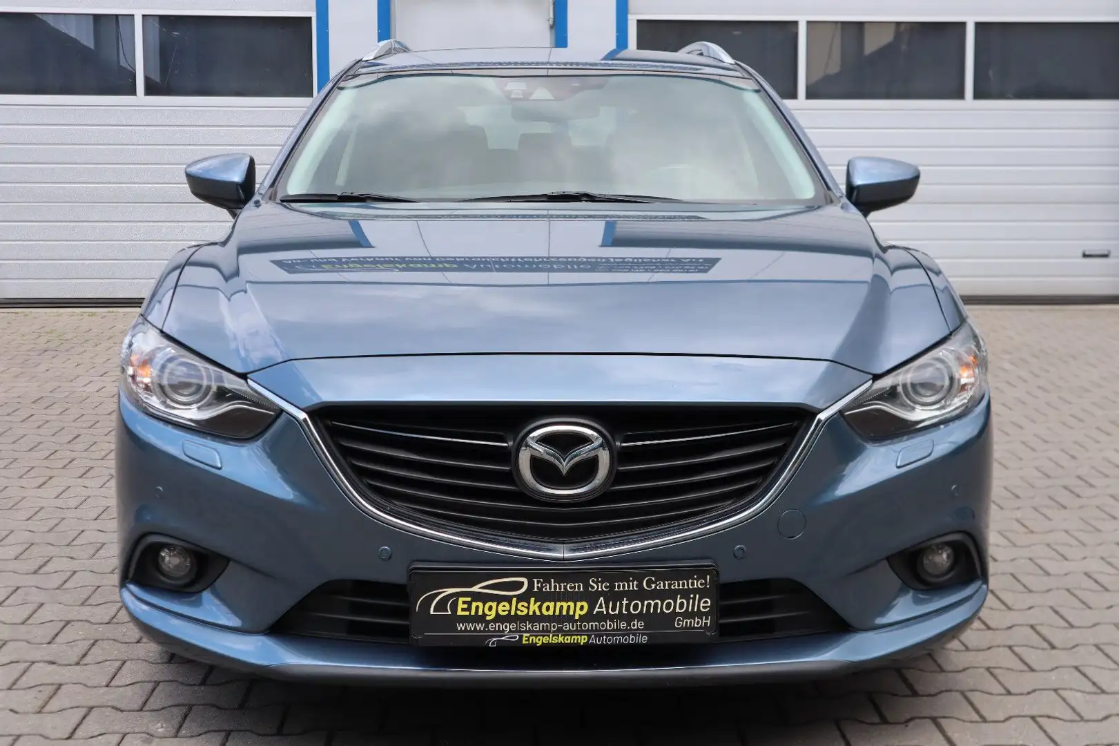 Mazda 6 Kombi Sports-Line/LEDER/NAVI/SHZ/CAM/PDC/AHK Blau - 2