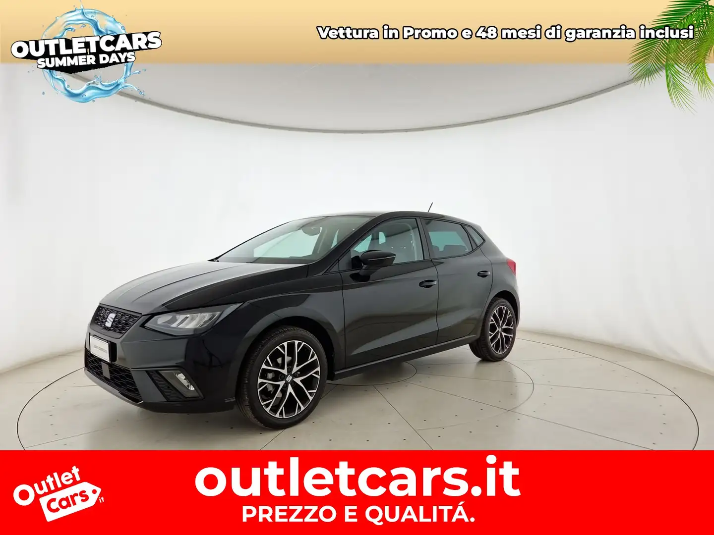 SEAT Ibiza 1.0 ecotsi black edition 95cv Negro - 1