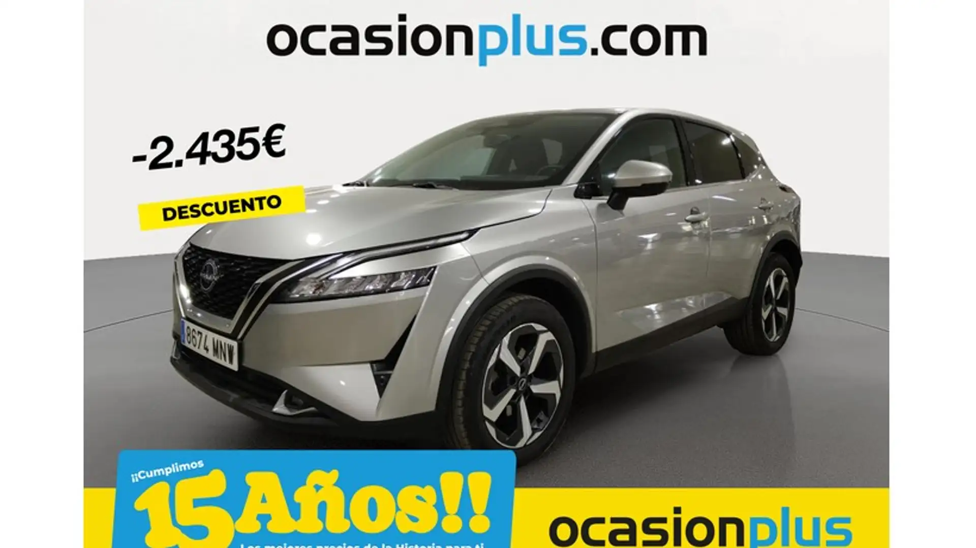 Nissan Qashqai 1.3 DIG-T mHEV 12V N-Connecta 4x2 103kW Gris - 1