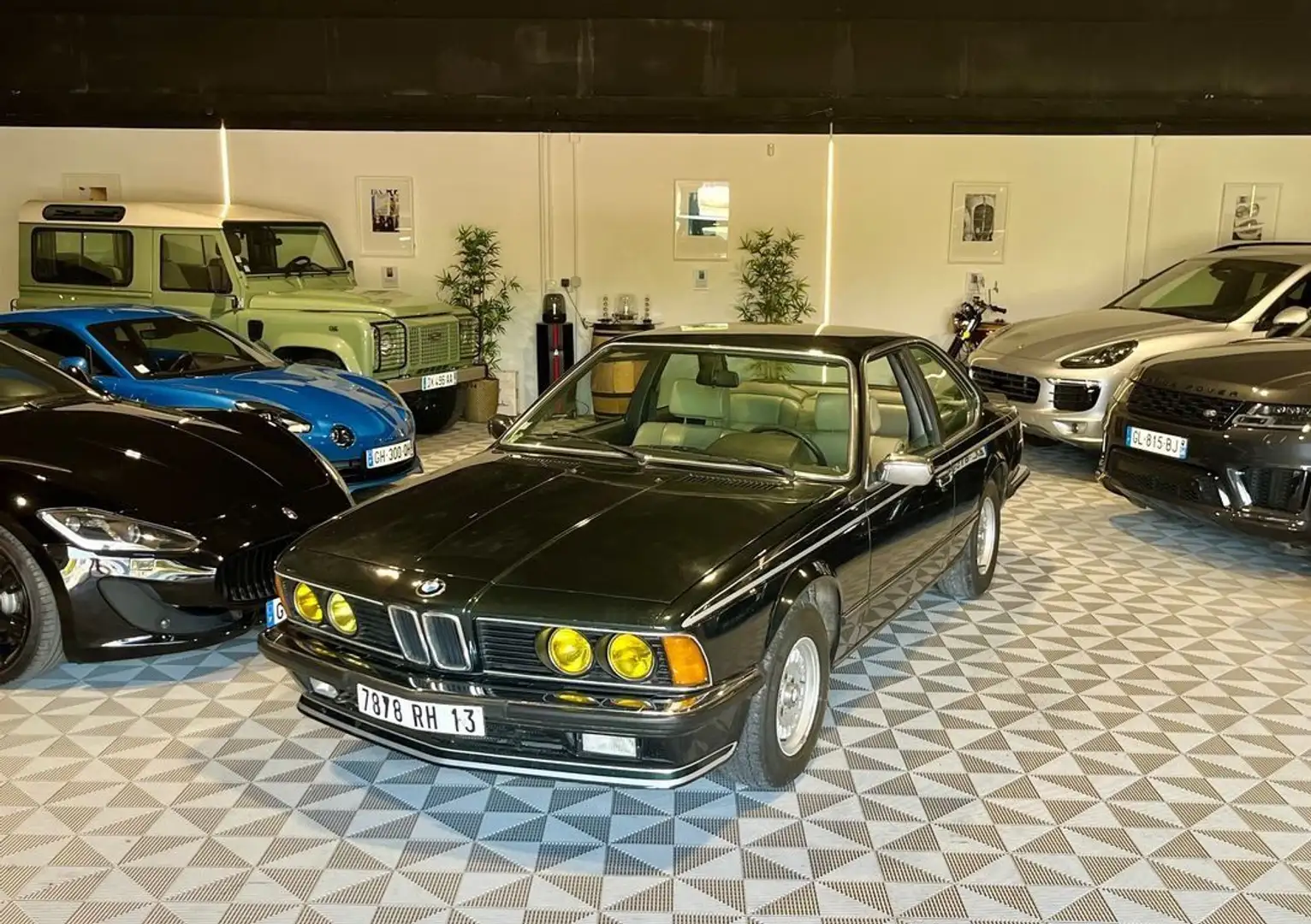 BMW 635 635 csi suivi complet e24 Verde - 1