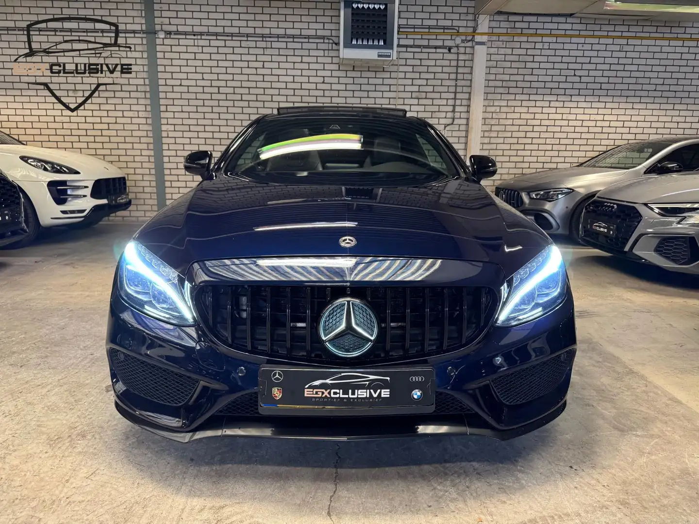 Mercedes-Benz C 250 Coupé Prestige NIEUWE MOTOR!|Pano|ACC|Blindspot|Ca Blauw - 2