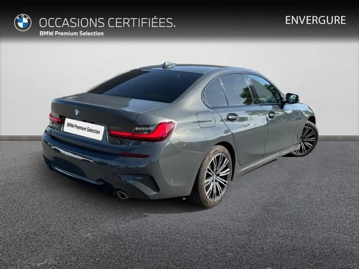 BMW 318 318dA MH 150ch M Sport Gris - 2