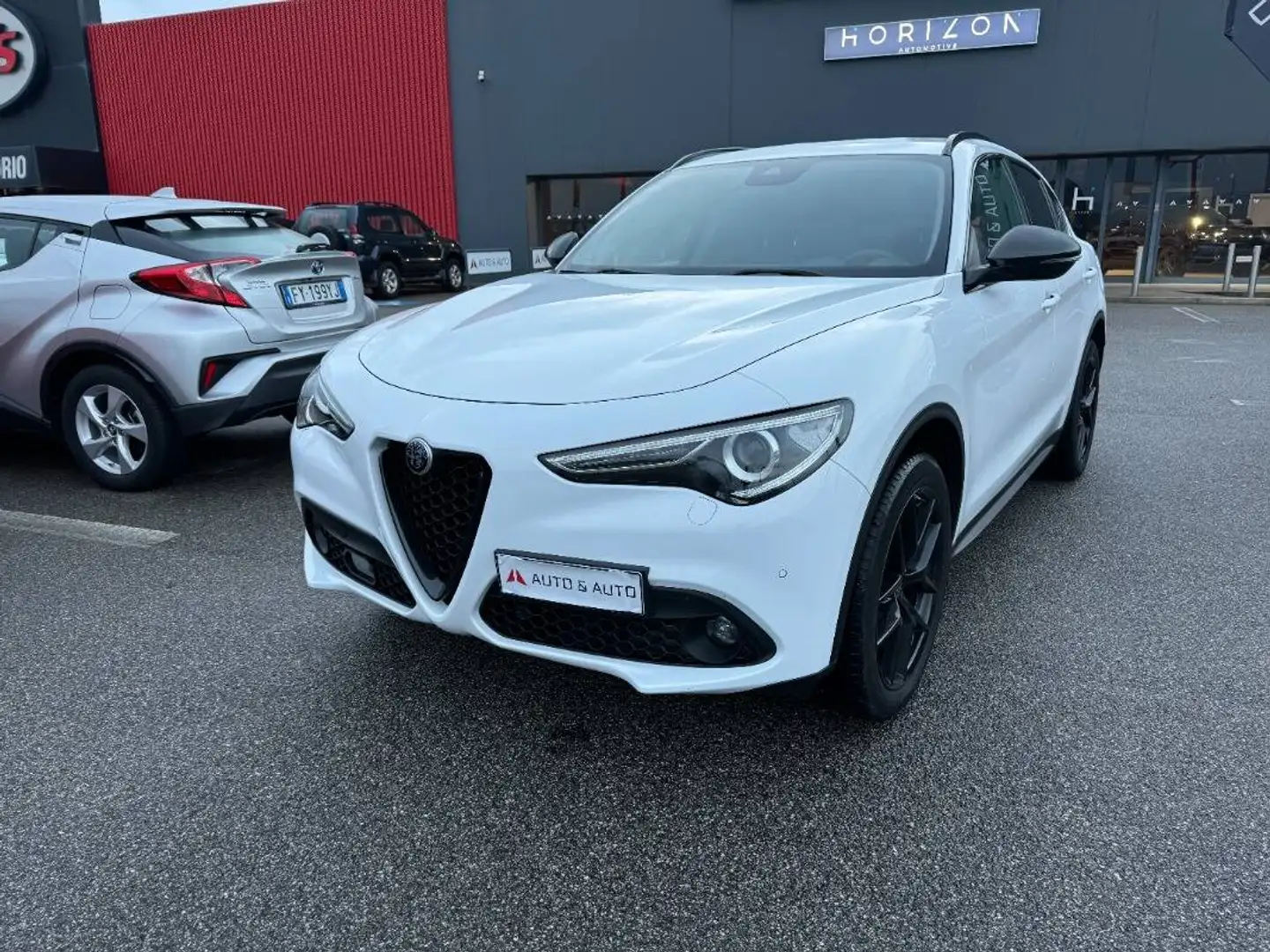 Alfa Romeo Stelvio 2.2 t B-Tech Q4 210cv auto Blanc - 2