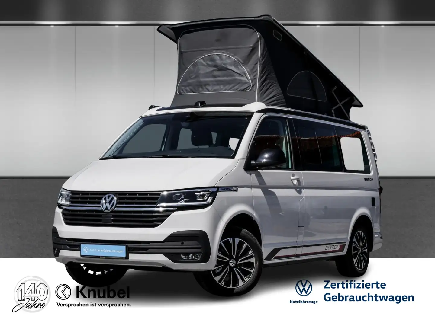 Volkswagen T6 California 6.1 Beach Edition DSG LED Navi ACC Fahrass+ Alb - 1