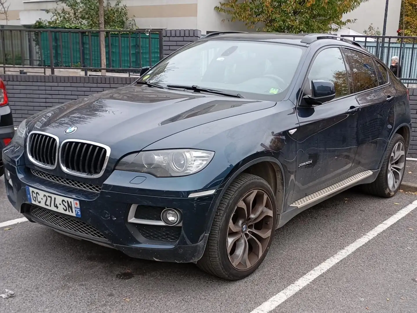 BMW X6 M X6 xDrive30d 245ch M Sport A Bleu - 1