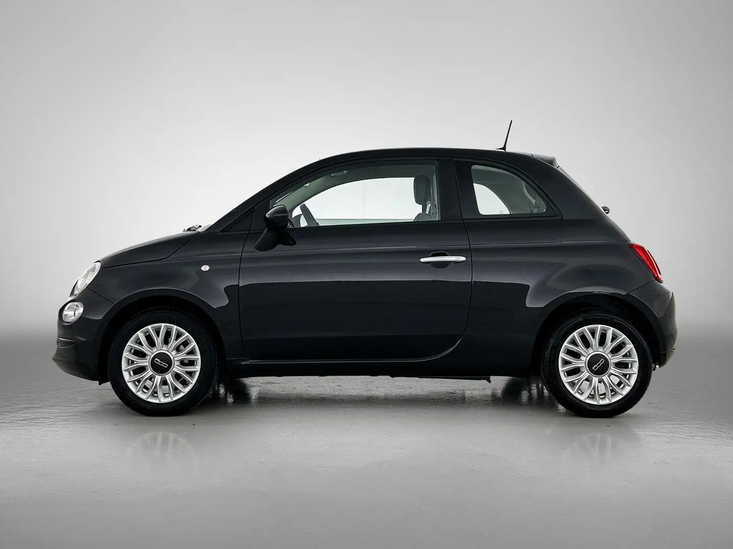 Fiat 500 1.2 Popstar | AIRCO | 5 DEURS | BT TELEFOON | LICH Zwart - 2