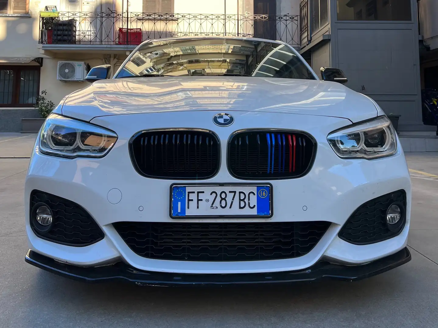 BMW 118 Serie 1, 2016, 118d 5p xdrive Msport Bianco - 2