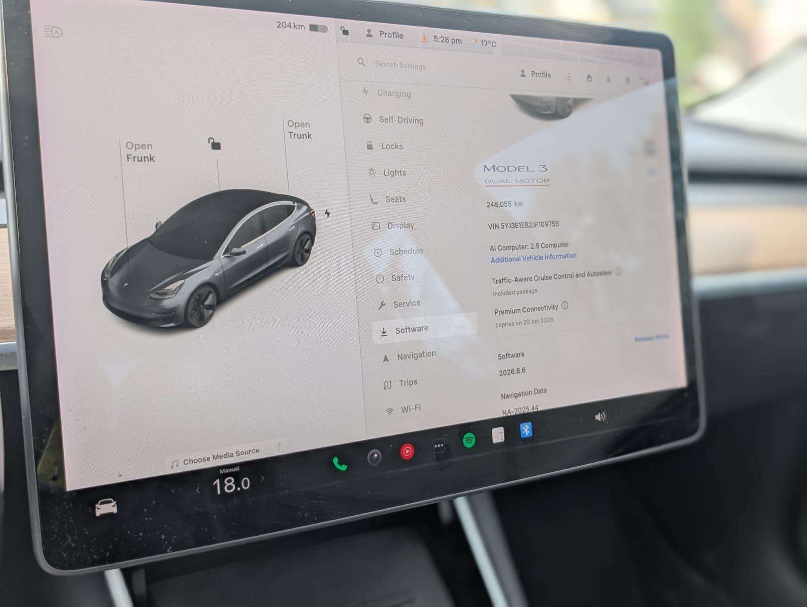 2018 Tesla Model 3 AWD PERFORMANCE thumb 8