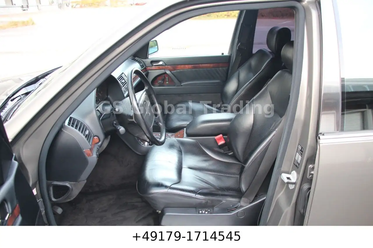 Mercedes-Benz S 500 W140 Autm. SSD Leder GRA H-Zulassung TOP, foto 11