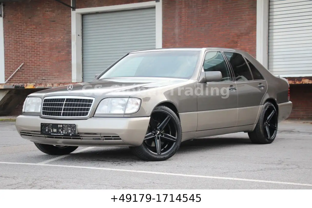 Mercedes-Benz S 500 W140 Autm. SSD Leder GRA H-Zulassung TOP, foto 1