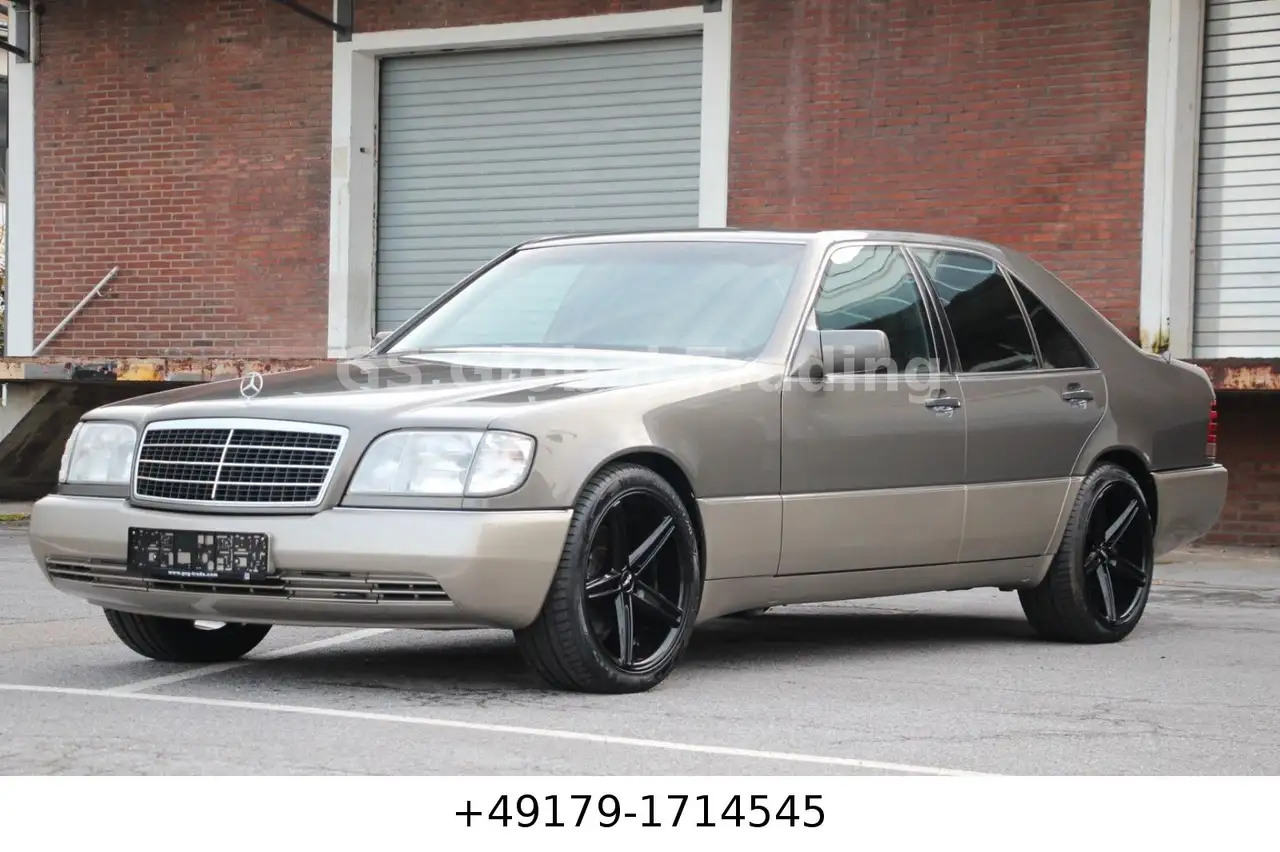 Mercedes-Benz S 500 W140 Autm. SSD Leder GRA H-Zulassung TOP, foto 4