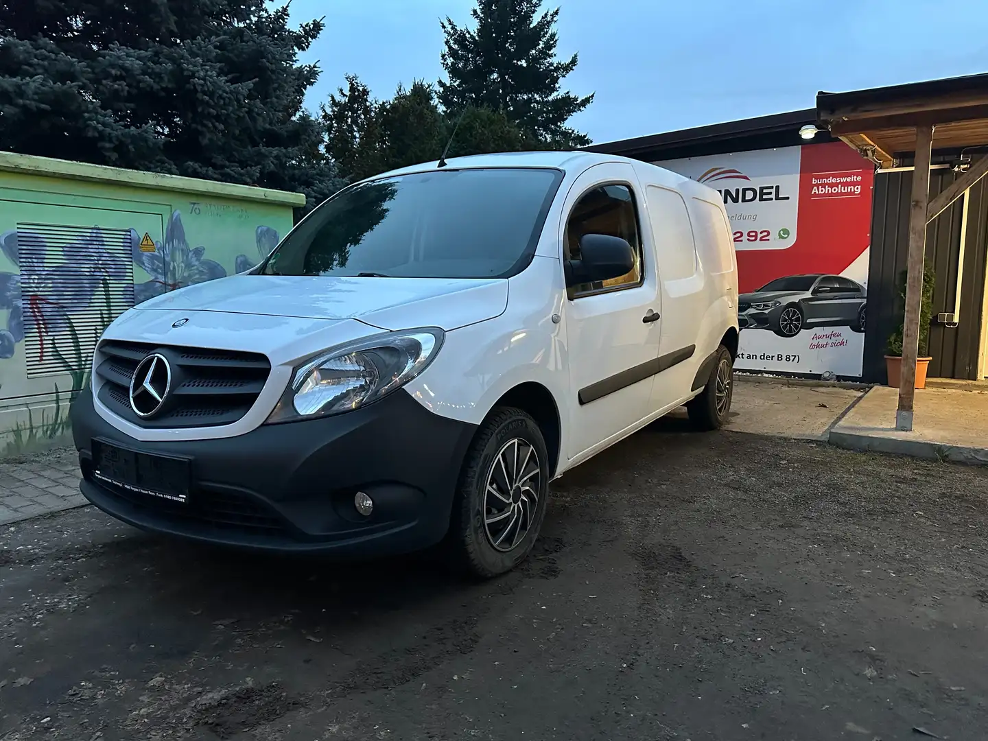 Mercedes-Benz Citan 109CDI extralang/Klima./TÜV-09-27/AHK./ZR.-NEU. Weiß - 1