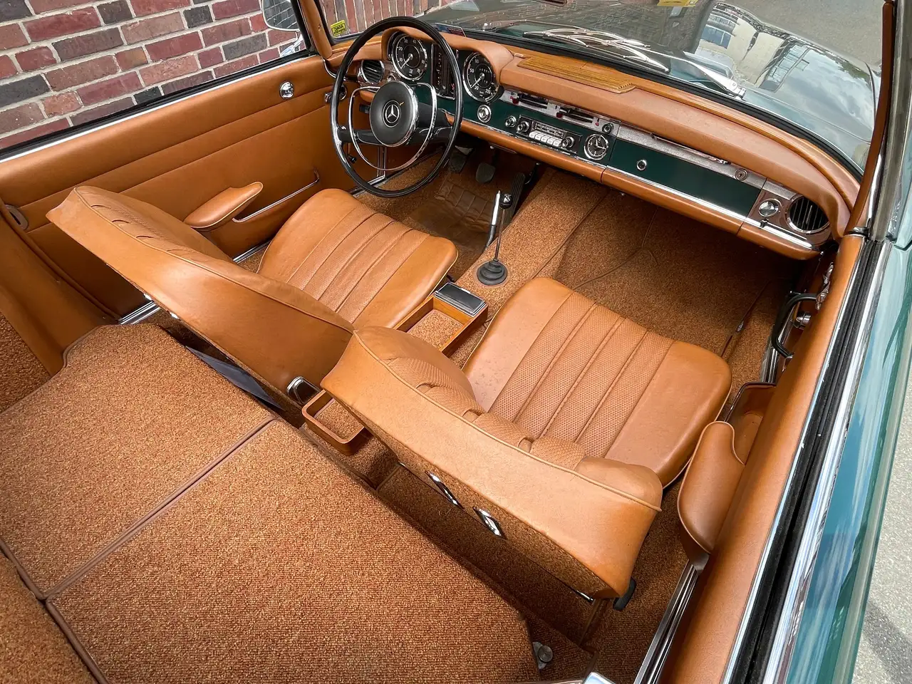 Mercedes-Benz SL 230 Pagode W113 *** deutsche Auslieferung, foto 8