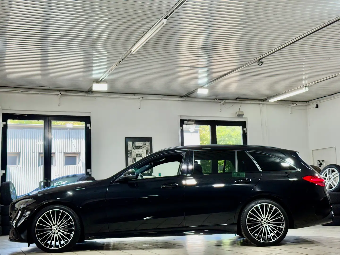 Mercedes-Benz C 300 d T 9G-TRONIC*AMG Line*LED*Ambie*Burmester*ACC* Nero - 2