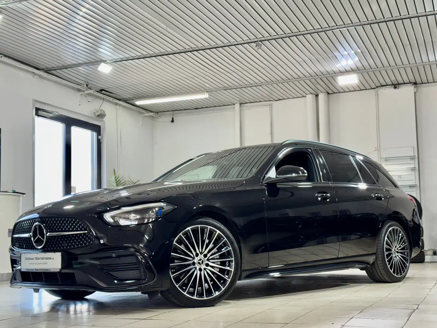 Mercedes-Benz C 300 d T 9G-TRONIC*AMG Line*LED*Ambie*Burmester*ACC* Nero - 1