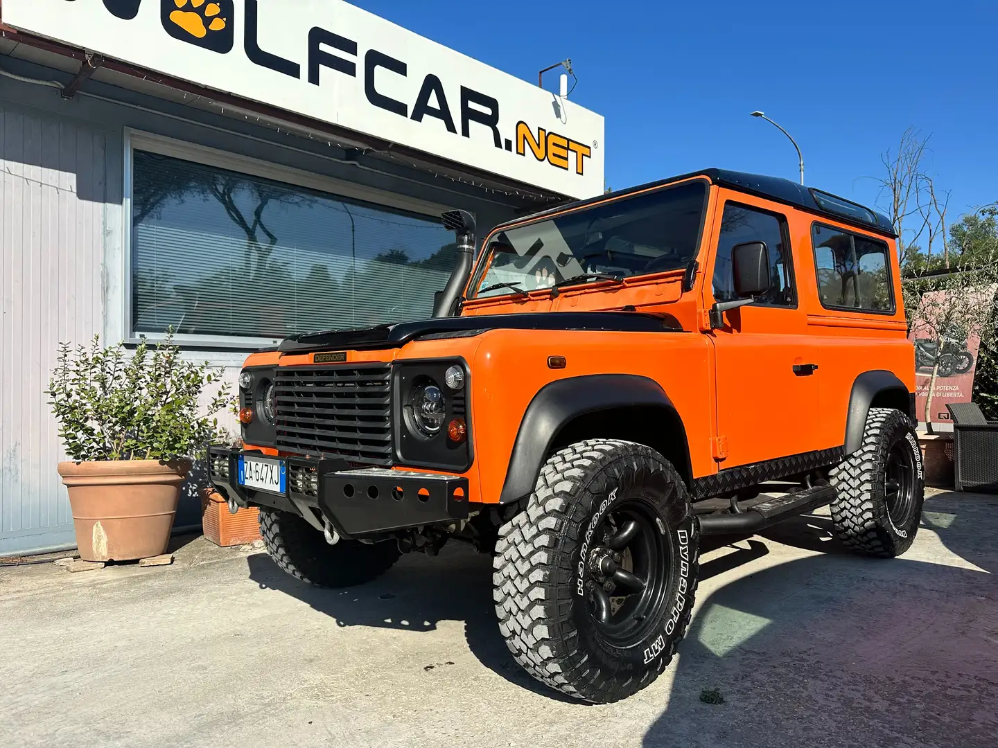 Land Rover Defender Defender V 1990 90 90 2.5 td5 E SW Arancione - 1