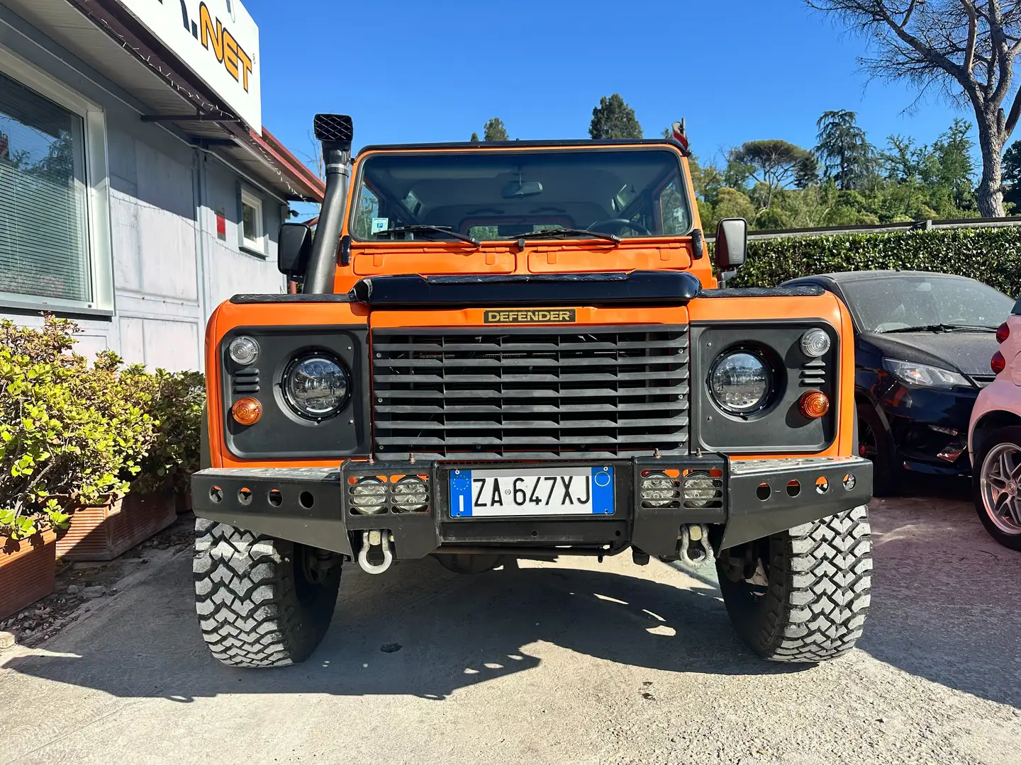 Land Rover Defender Defender V 1990 90 90 2.5 td5 E SW Arancione - 2