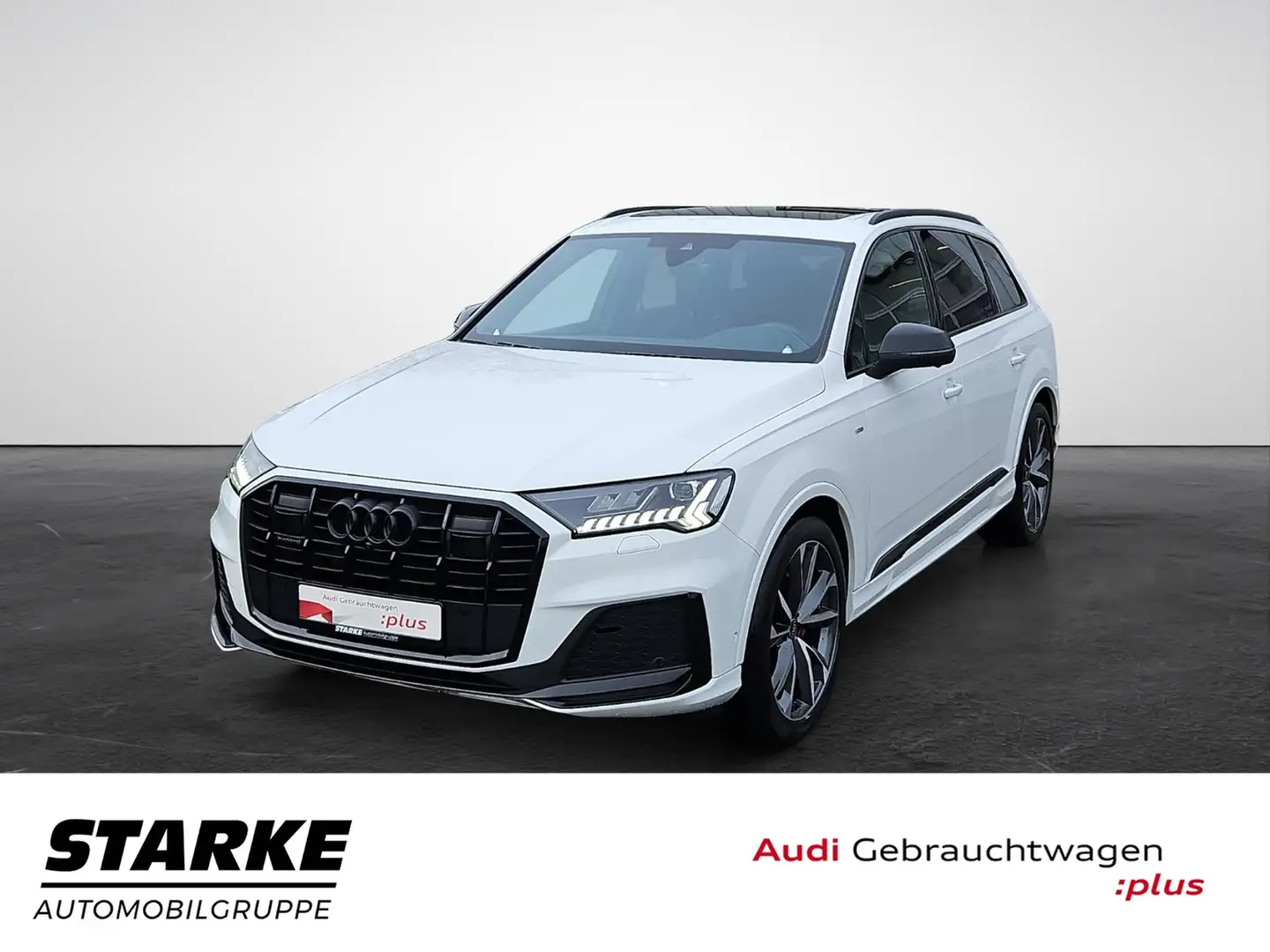 Audi Q7 50 TDI tiptronic quattro S line NaviPlus Matrix... Weiß - 2