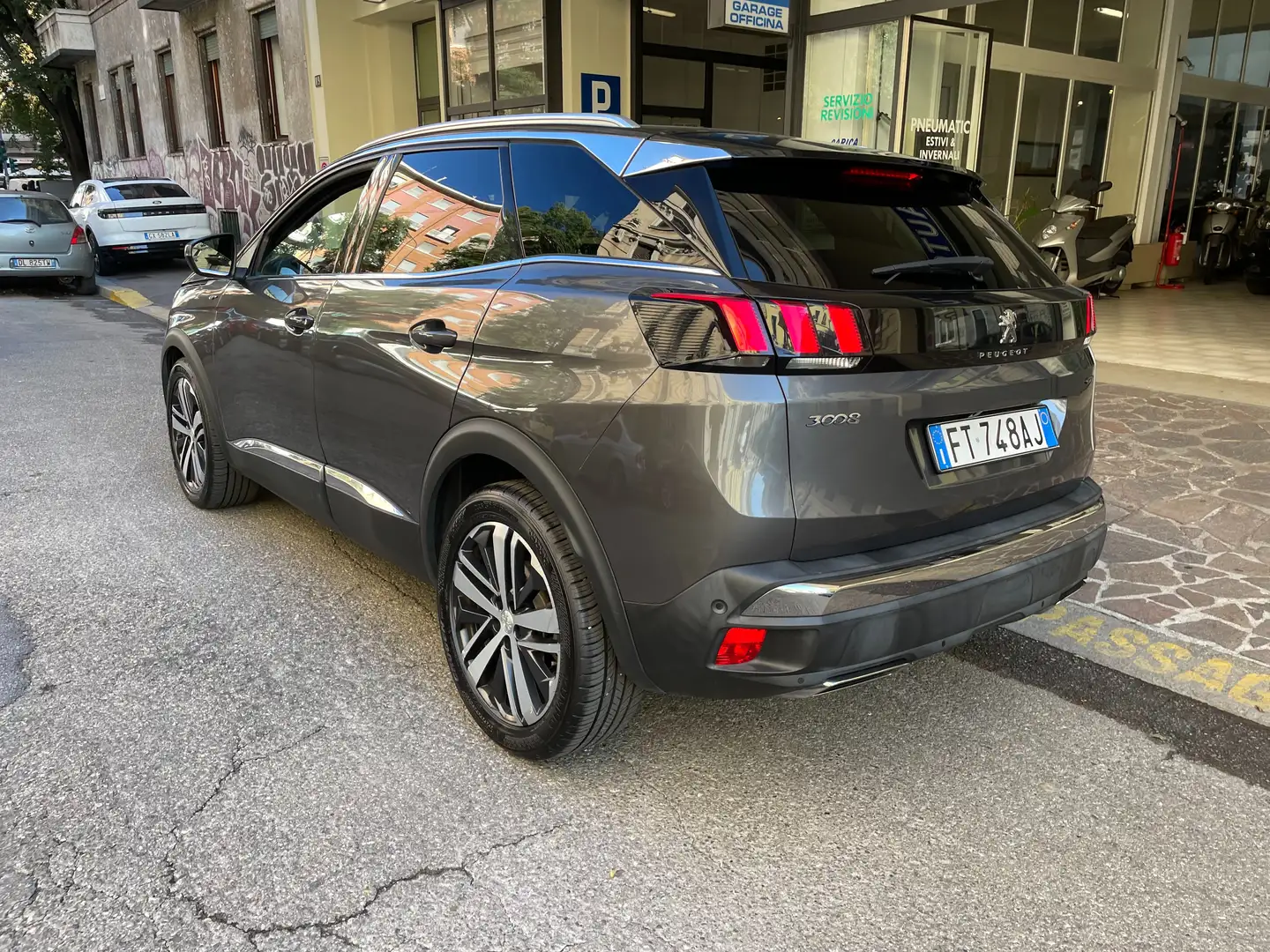 Peugeot 3008 3008 II 2016 2.0 bluehdi GT s Grigio - 1