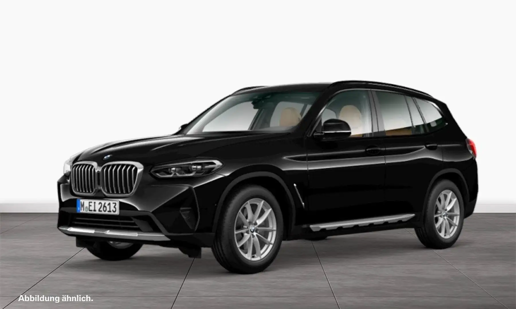 BMW X3 xDrive20d Schwarz - 1
