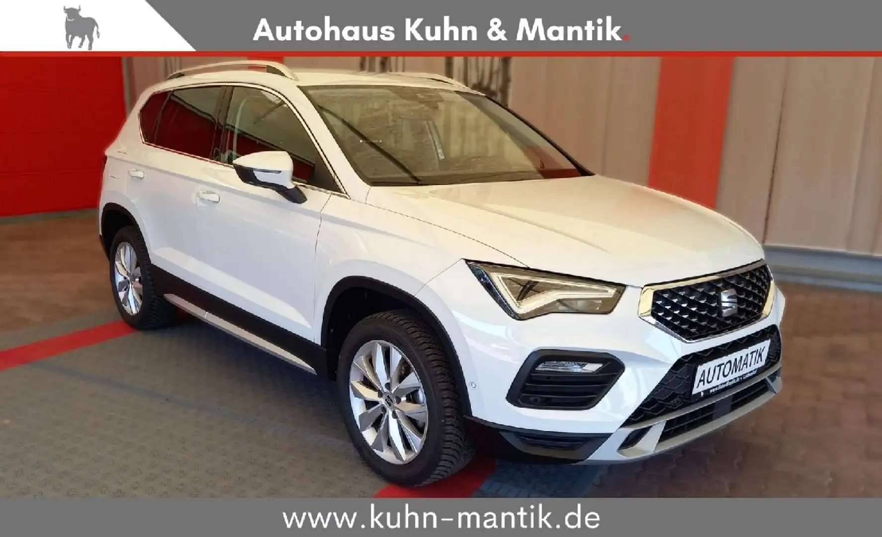 SEAT Ateca Xperience 1.5 TSI DSG NAVI AHK PLA LED ACC Blanc - 1