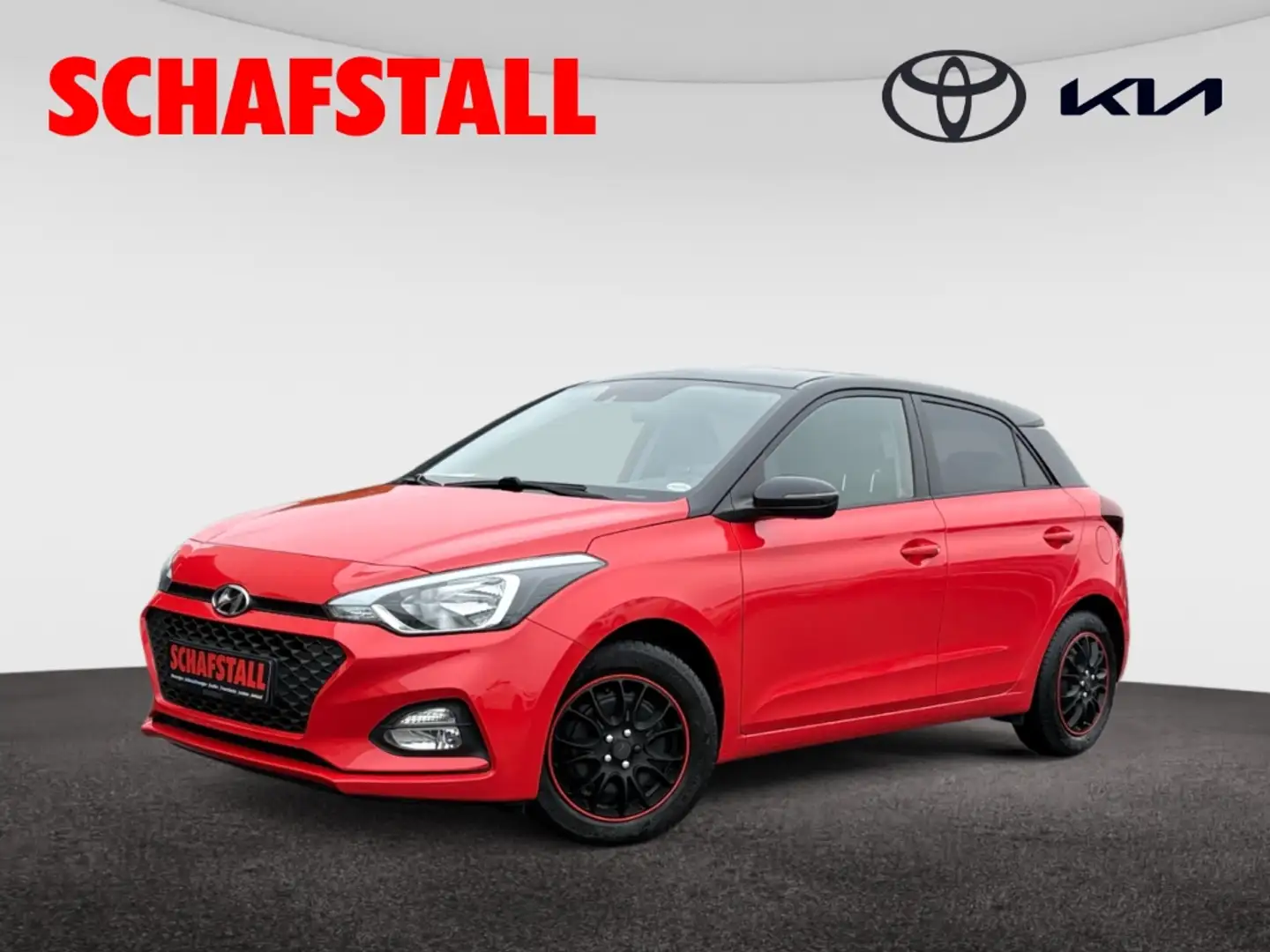 Hyundai i20 1.0 T-GDI Select 1.Hand Automatik Klima Tempomat P Orange - 1