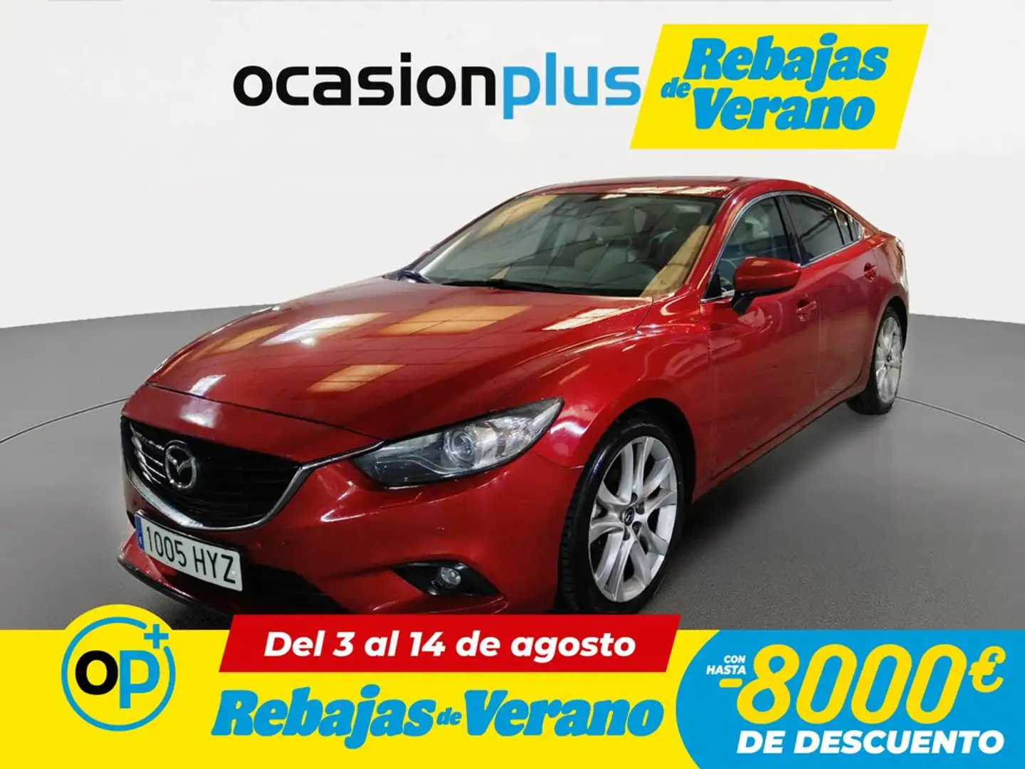 Mazda 6 2.2DE Luxury Rojo - 1