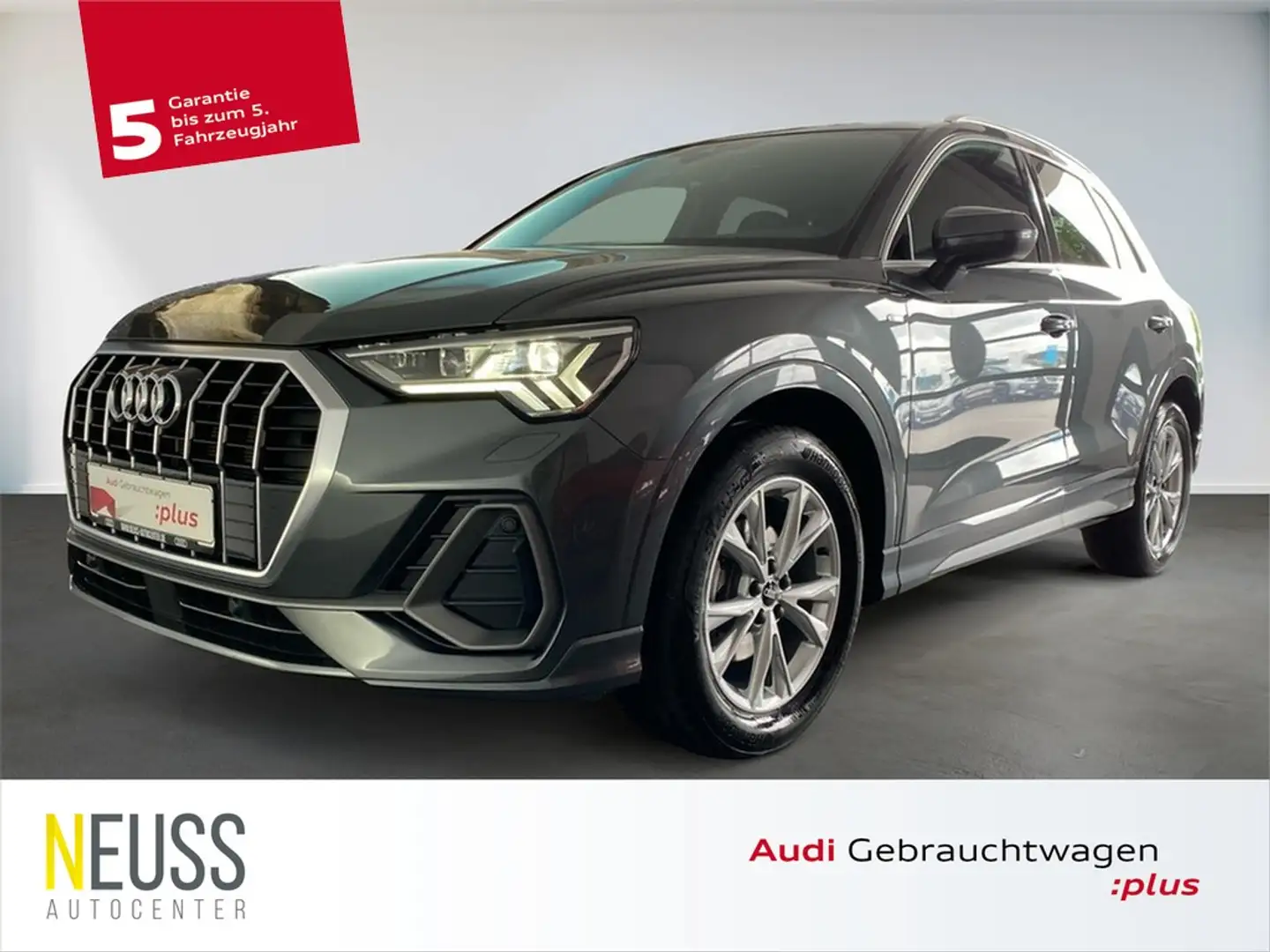 Audi Q3 35 TFSI S line STHZG+AHK+NAVI+ACC+MATRIX Grau - 1
