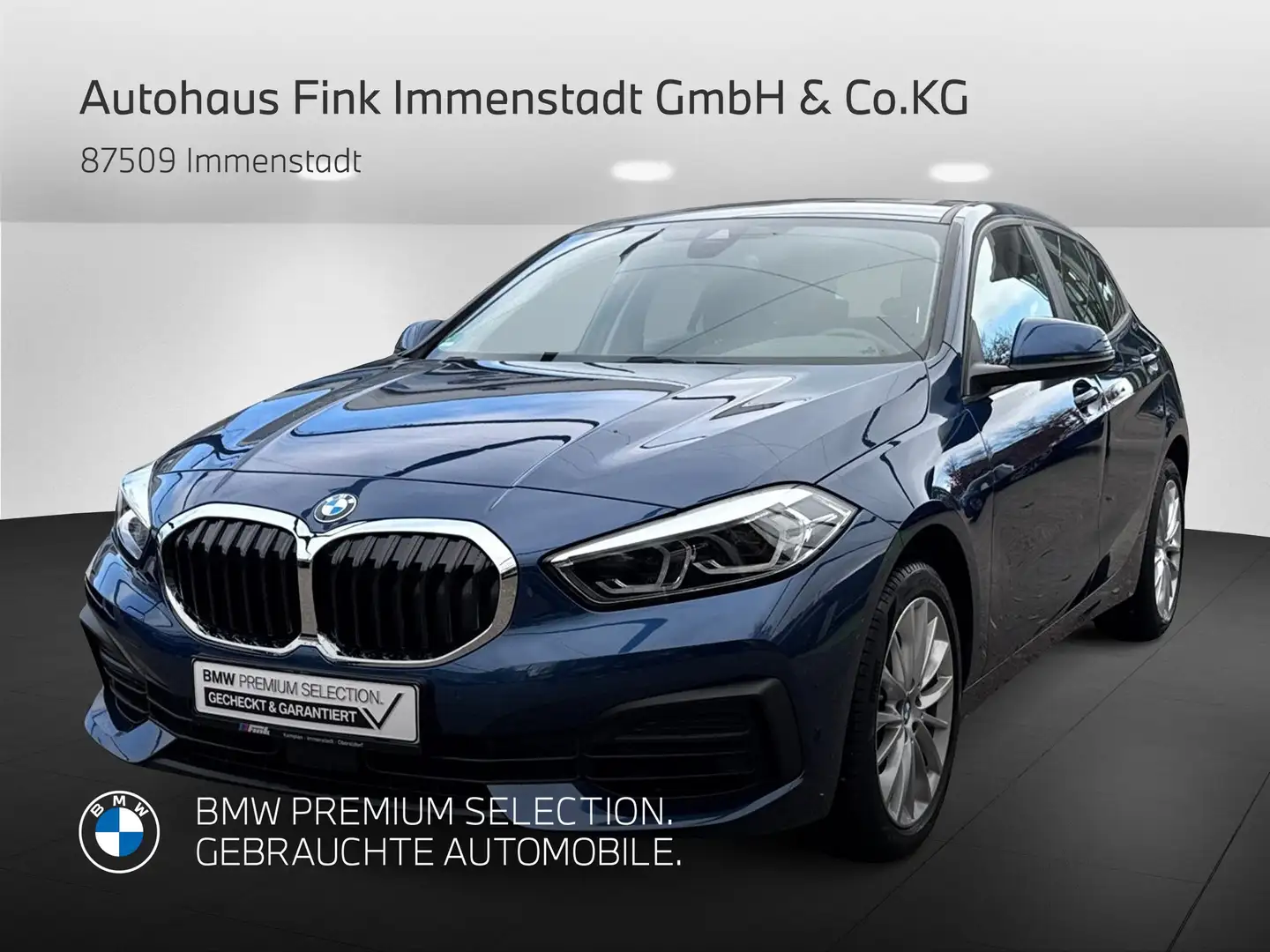 BMW 116 i Advantage DAB LED WLAN Tempomat Klimaaut. Bleu - 1
