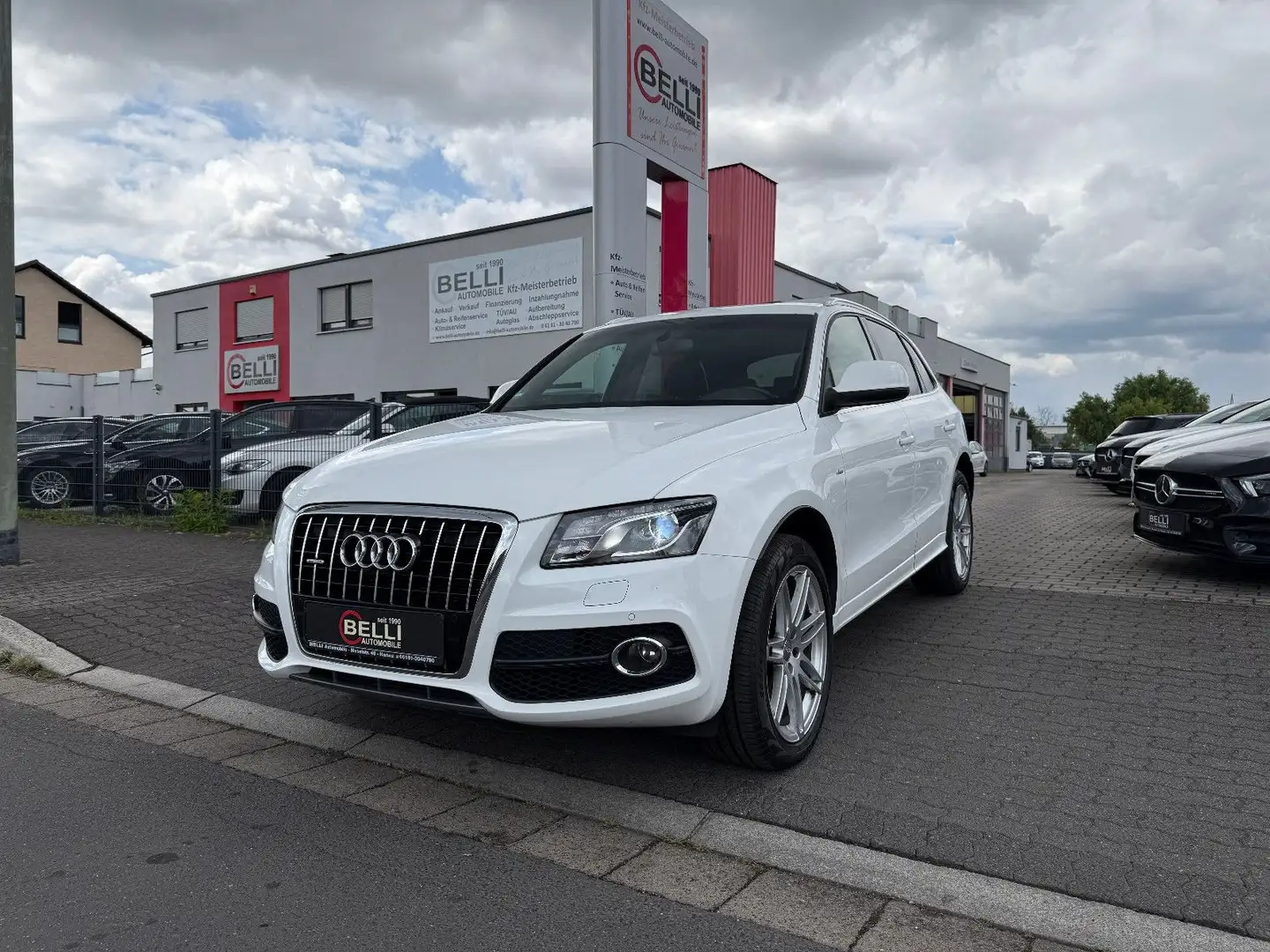 Audi Q5 3.0 TDI  quattro S-line Sport+ FINANZIERUNG Weiß - 1