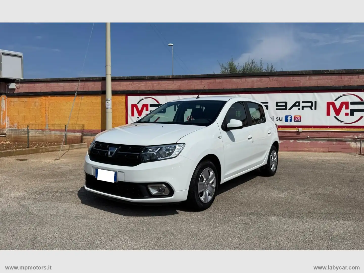 Dacia Sandero SANDERO 1.0 GPL STEPWAY 100CV AUTOCARRO N1 Weiß - 1