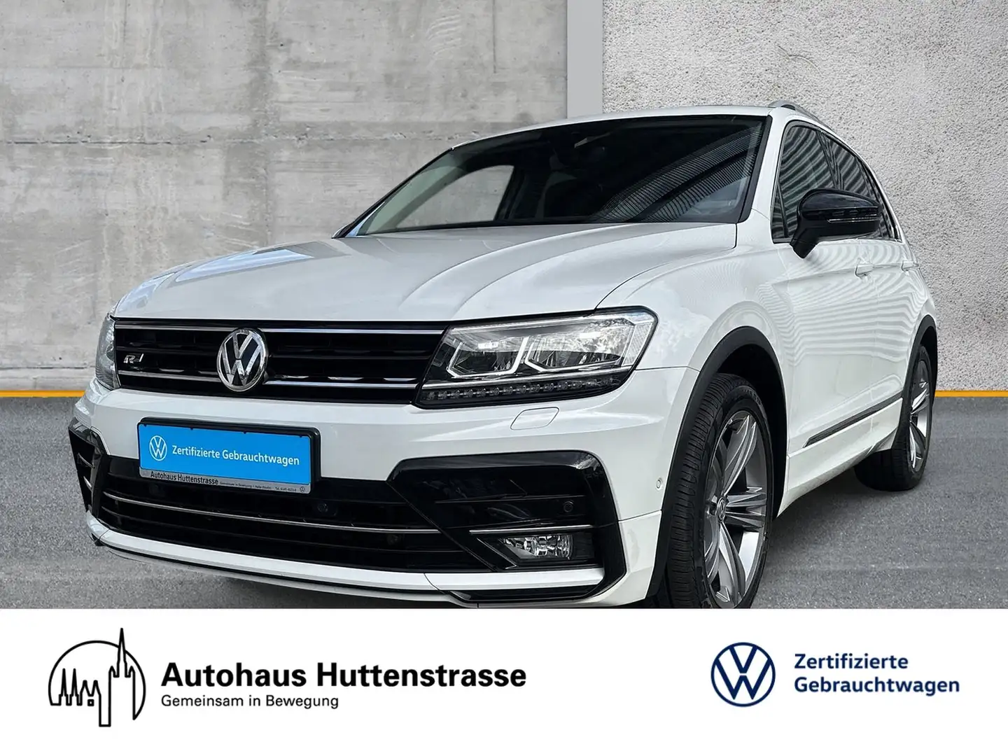 Volkswagen Tiguan 1.5 TSI DSG R-Line LED NAVI ACC AHK Weiß - 1