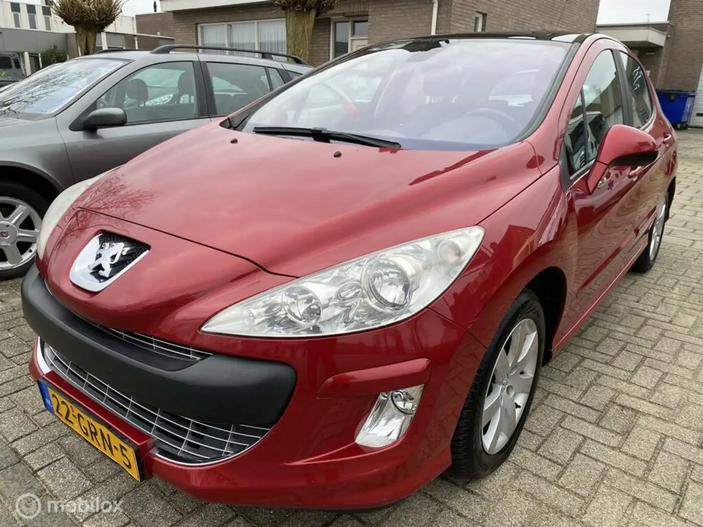 Peugeot 308 1.6 VTi XT 311.DKM LPG G3 ECC PANO CRUISE TREKHAAK Rojo - 1