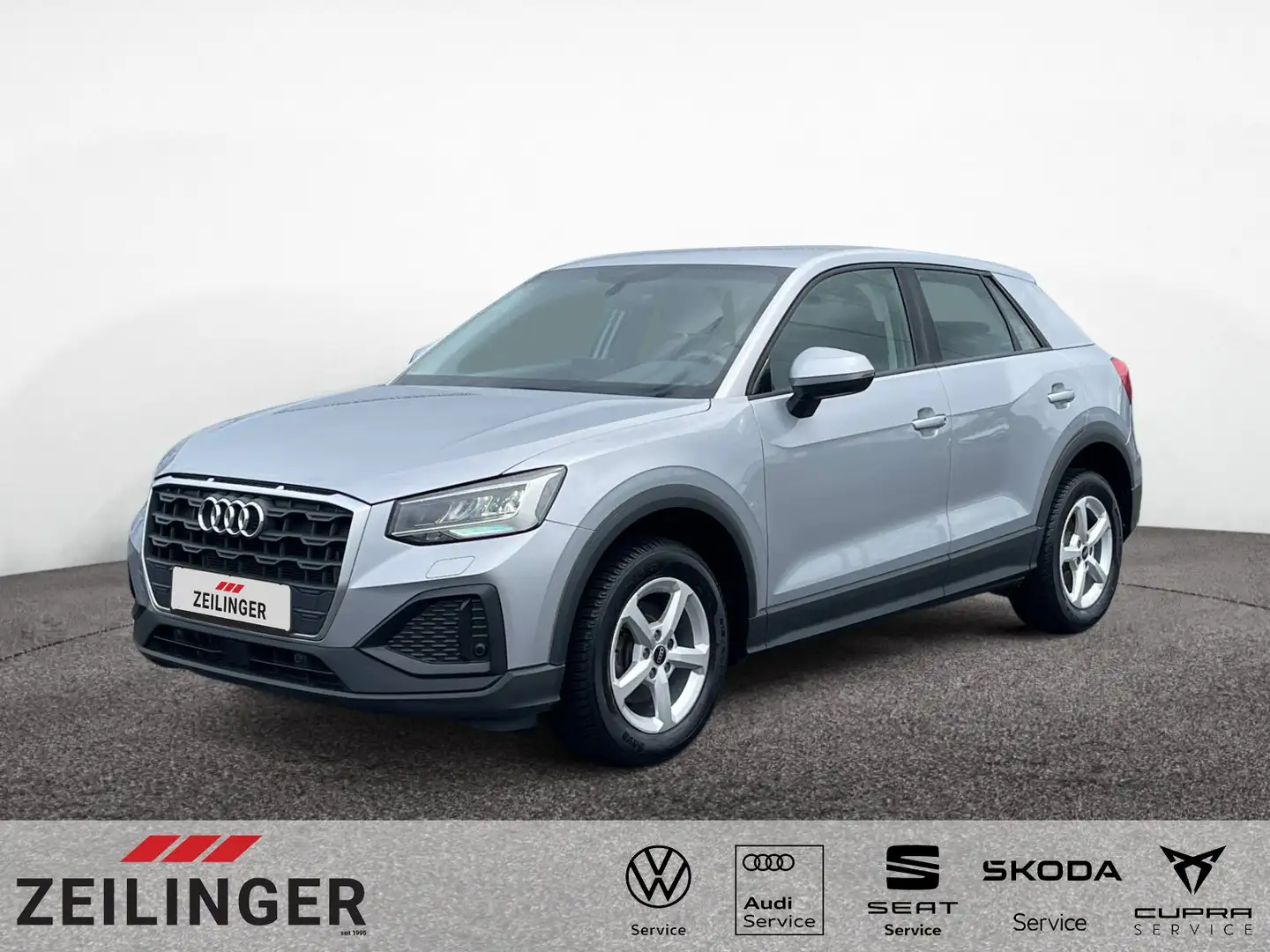 Audi Q2 35 TFSI S-tronic|NAV|LED|PDC|SMARTPHONE|DAB Silber - 1