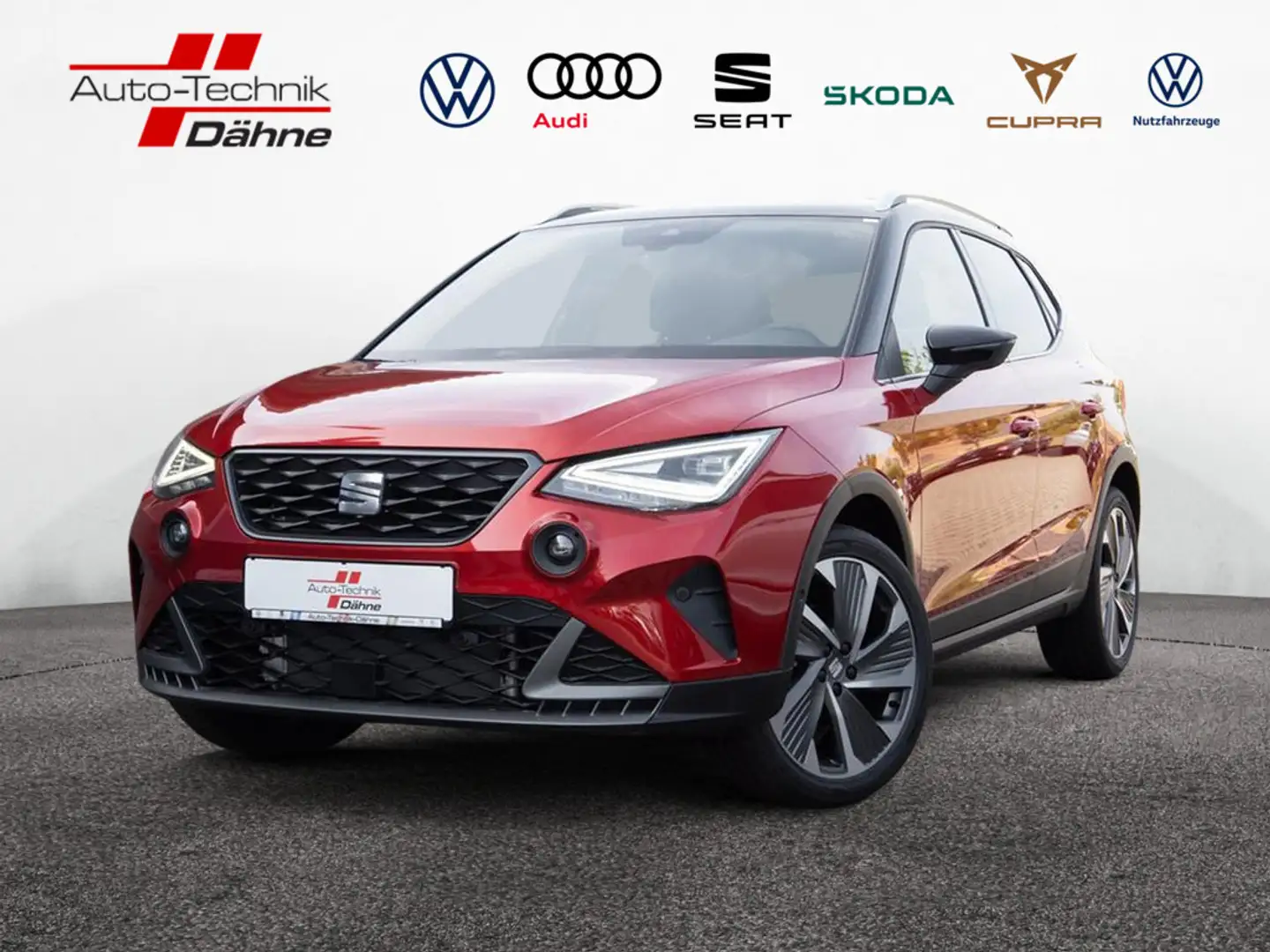 SEAT Arona 1.0 TSI FR PDC SHZ KAMERA NAVI ACC LED Rot - 1