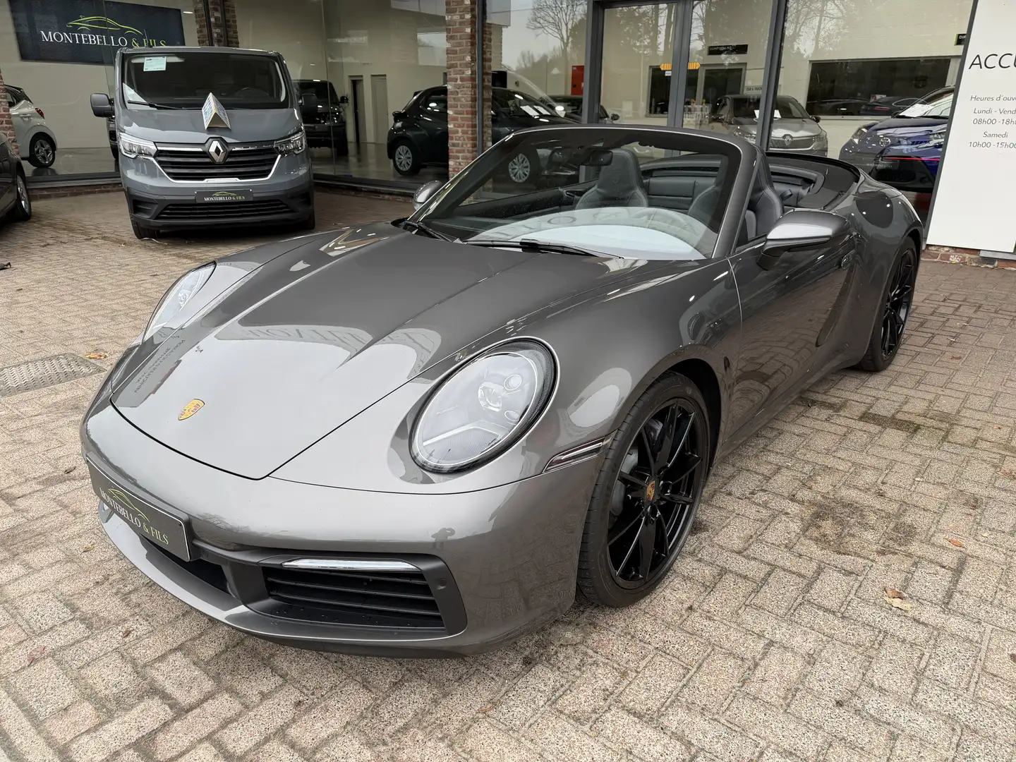 Porsche 911 911 Carrera 2 Cabriolet 3.0 Turbo PDK (EU6d-TEMP) Gris - 2