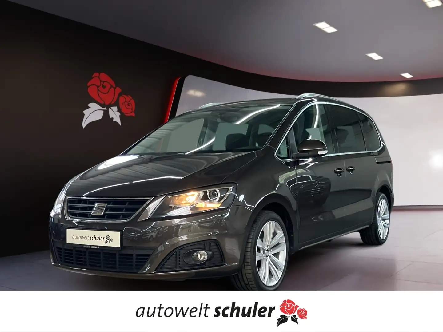SEAT Alhambra 2.0 TDI DSG Xcellence 7-Sitzer AHK Xenon Navi Brown - 1