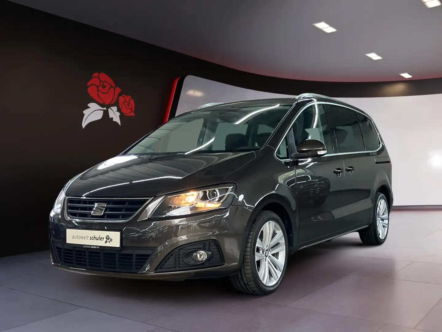 SEAT Alhambra 2.0 TDI DSG Xcellence 7-Sitzer AHK Xenon Navi Brown - 2
