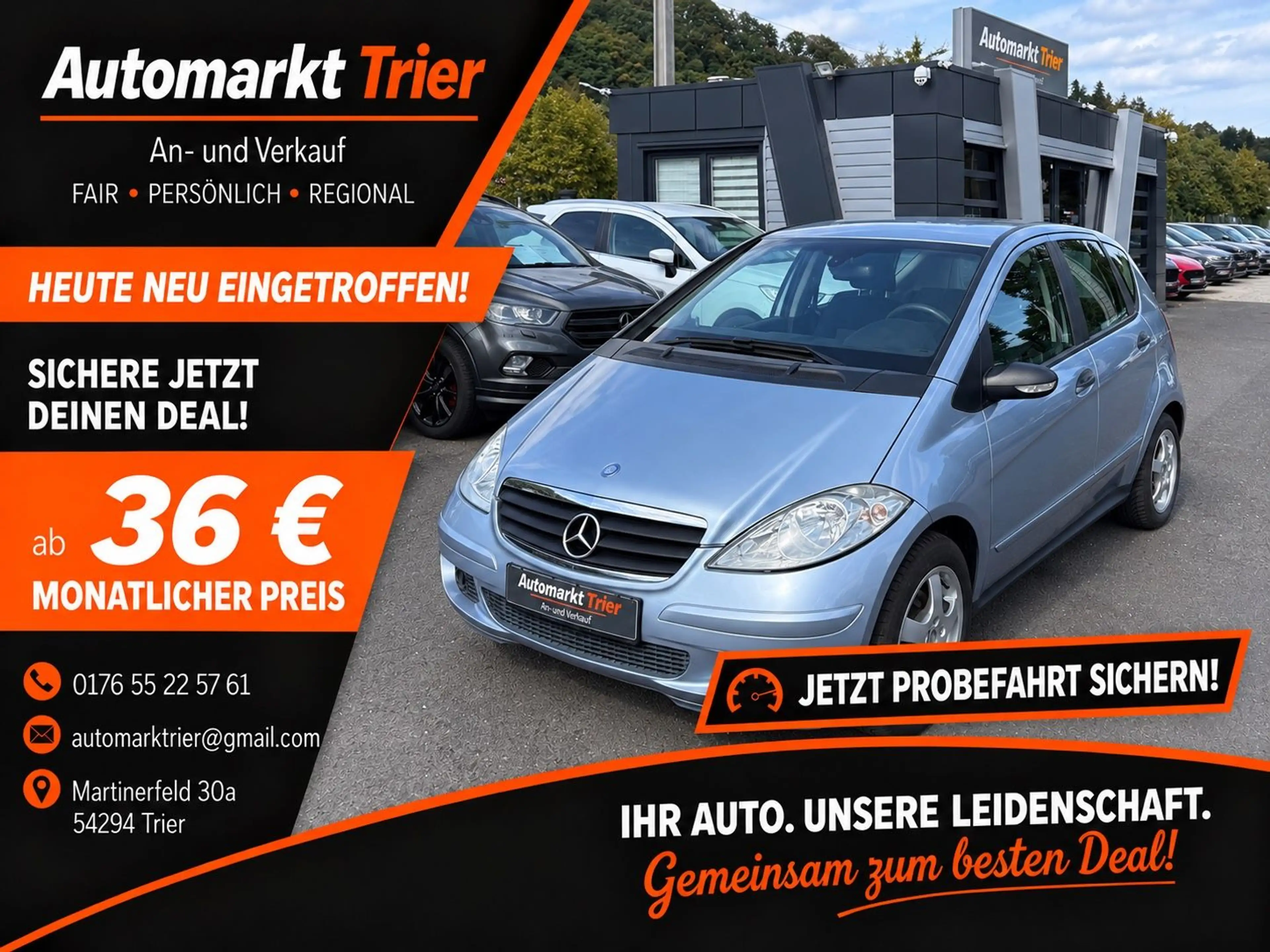 Mercedes-Benz A 150 5-türig! 1.Hand! TÜV NEU!