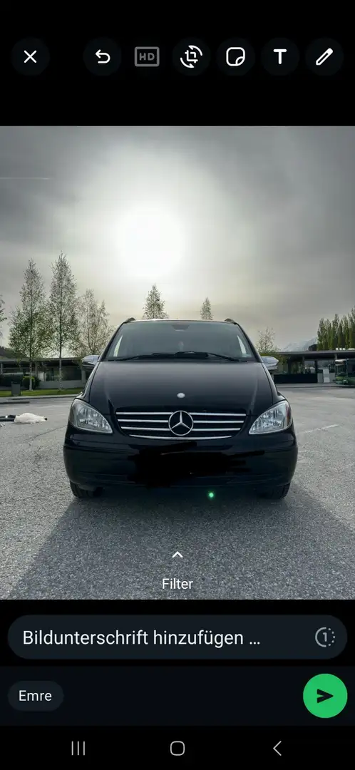 Mercedes-Benz Viano Ambiente extralang 2,2 CDI Aut. Černá - 1