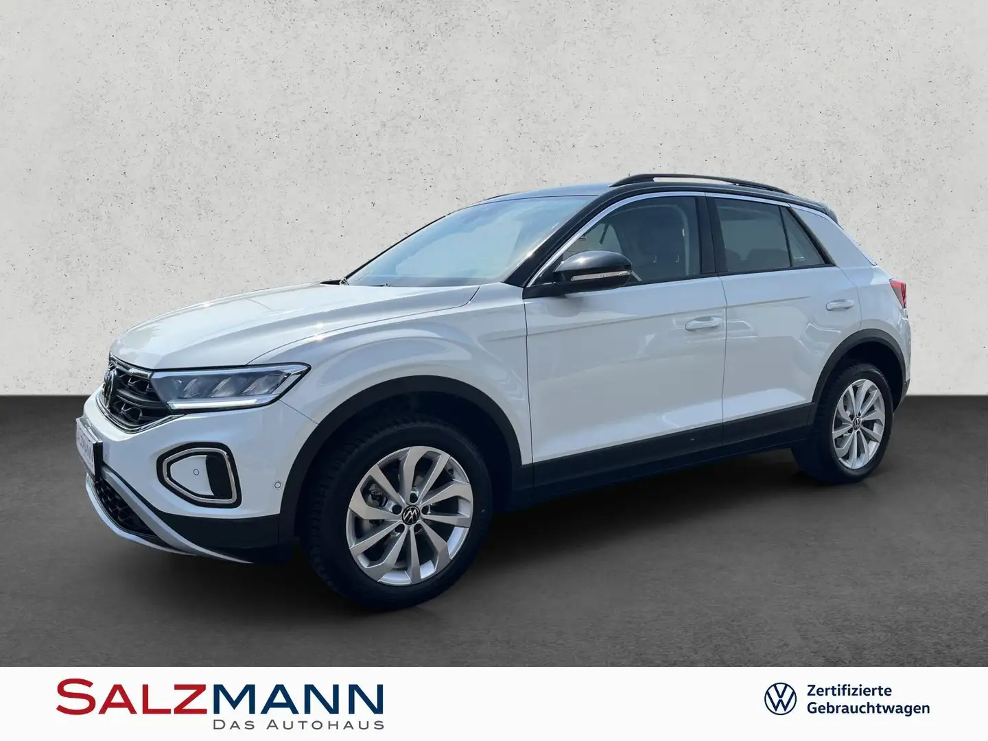 Volkswagen T-Roc 1.5 TSI Life, Navi, LED, Sthzg, ACC KLIMA Wit - 1