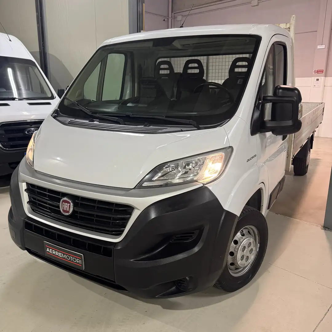 Fiat Ducato 2.3 MJT 130 CV 35 Q.li Cassone Fisso 4,30x2,15 Wit - 1