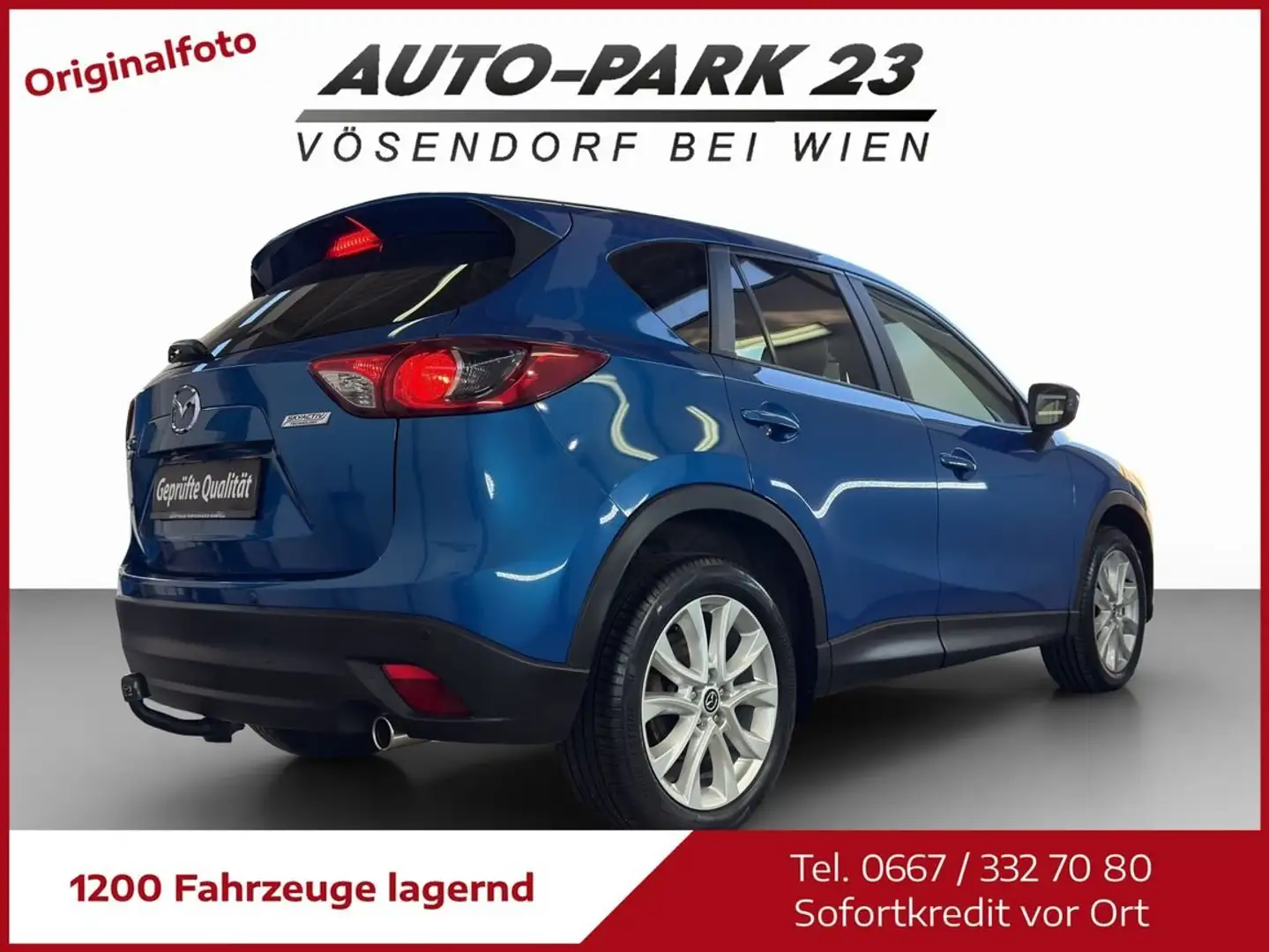 Mazda CX-5 CX-5 2,2CTDI AWD Revolution Aut.*KAMER*NAVI*LEDER Blau - 2