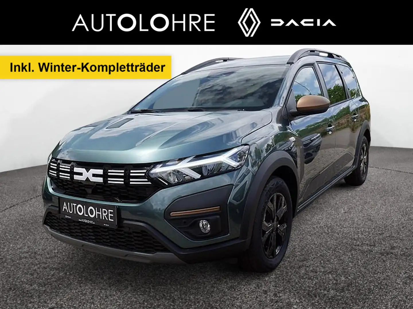 Dacia Jogger Extreme+ Hybrid 140 INKL WINTERRÄDER Grün - 1